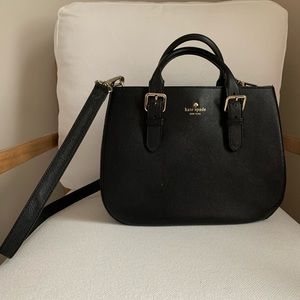Kate Spade Black Handbag & Travel Wallet